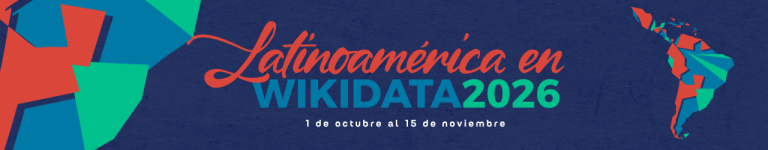 Únete a Latinoamérica en Wikidata 2026